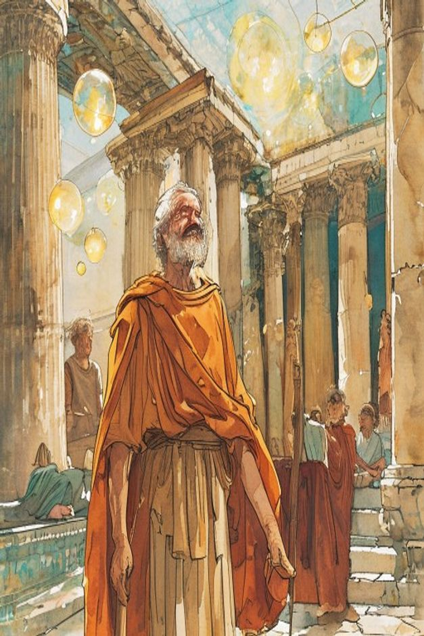 Democritus: Atoms, Void, and the Laughing Soul — book cover