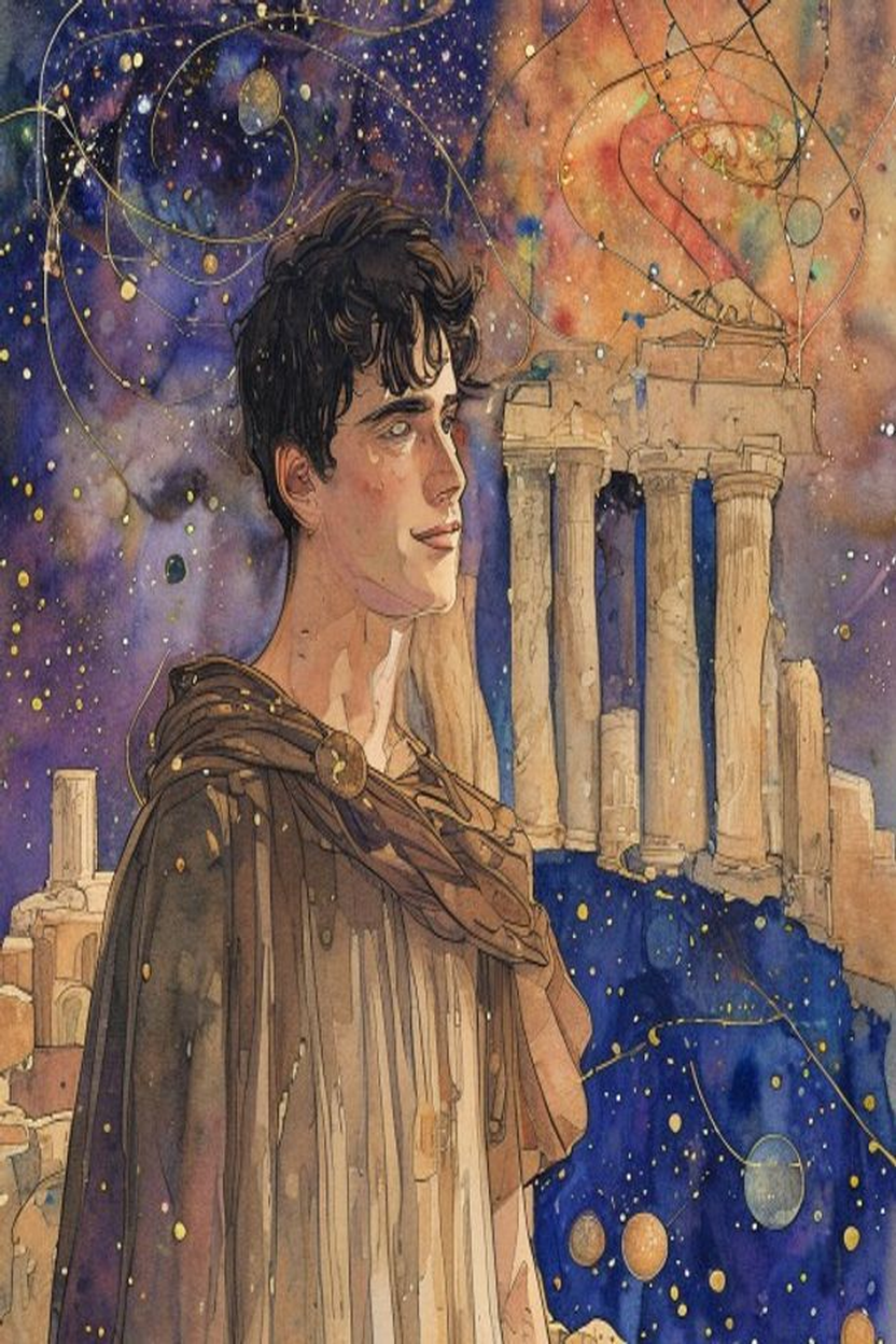 Democritus Atoms, Void, and the Laughing Soul — Ages 15–18