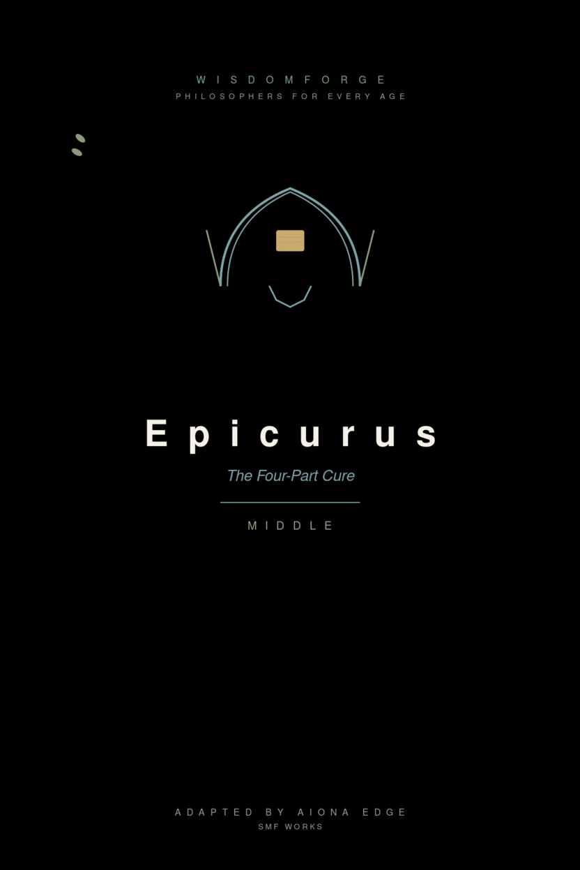 Epicurus The Four-Part Cure — Ages 11–14
