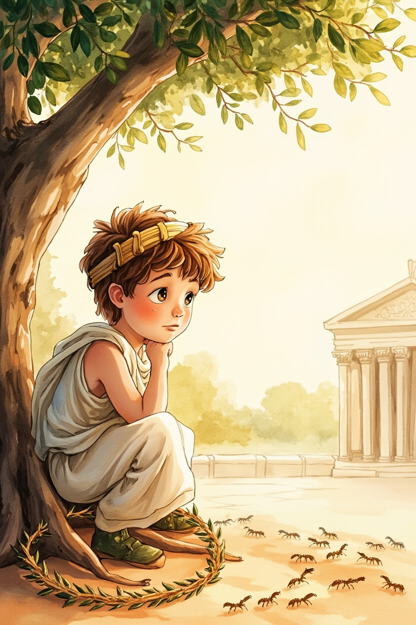 Marcus Aurelius The Emperor Who Whispered to Himself — Ages 5–10