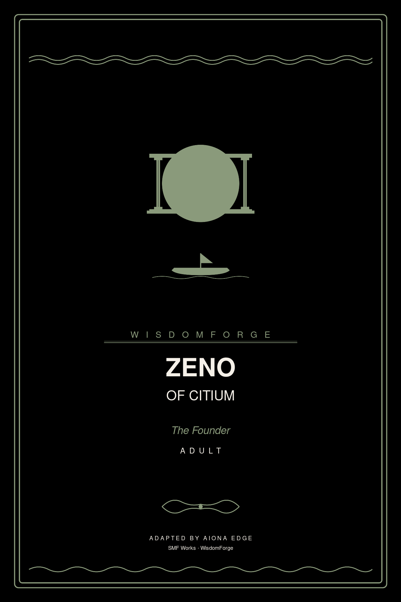Zeno of Citium: The Founder — book cover